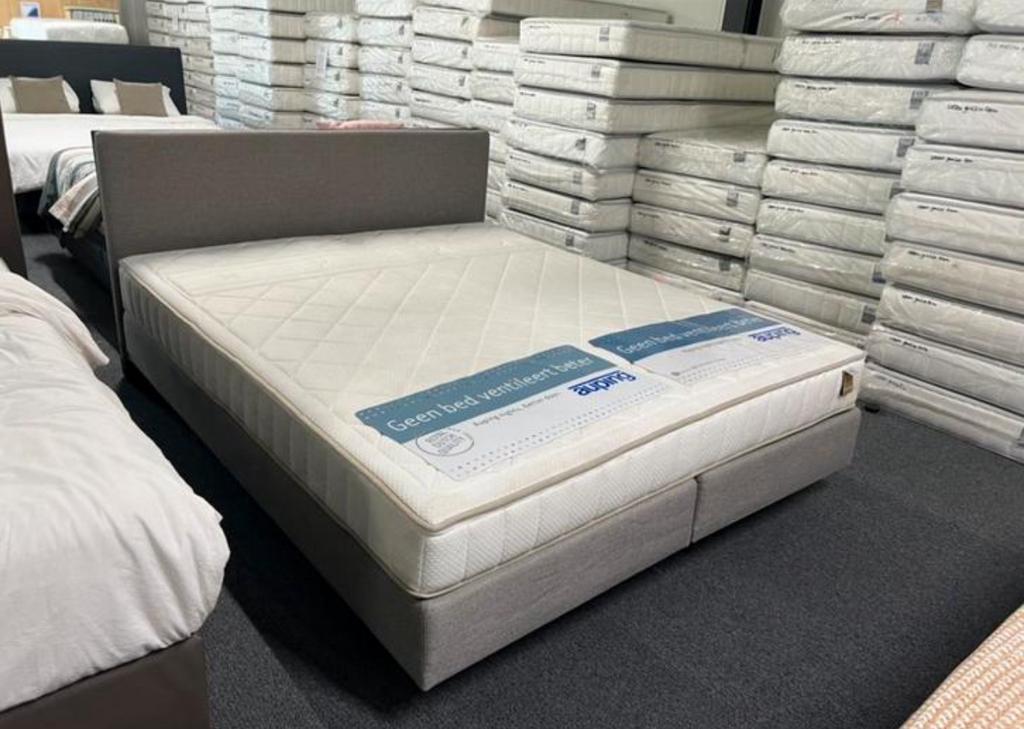 Partij auping matrassen auping sale showroom leegverkoop, Ophalen, 90 cm, Eenpersoons, Nieuw