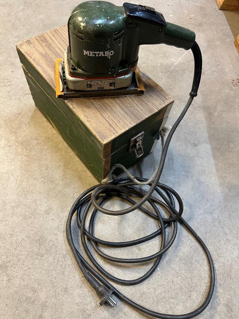 Schuurmachine metabo, Ophalen, Gebruikt