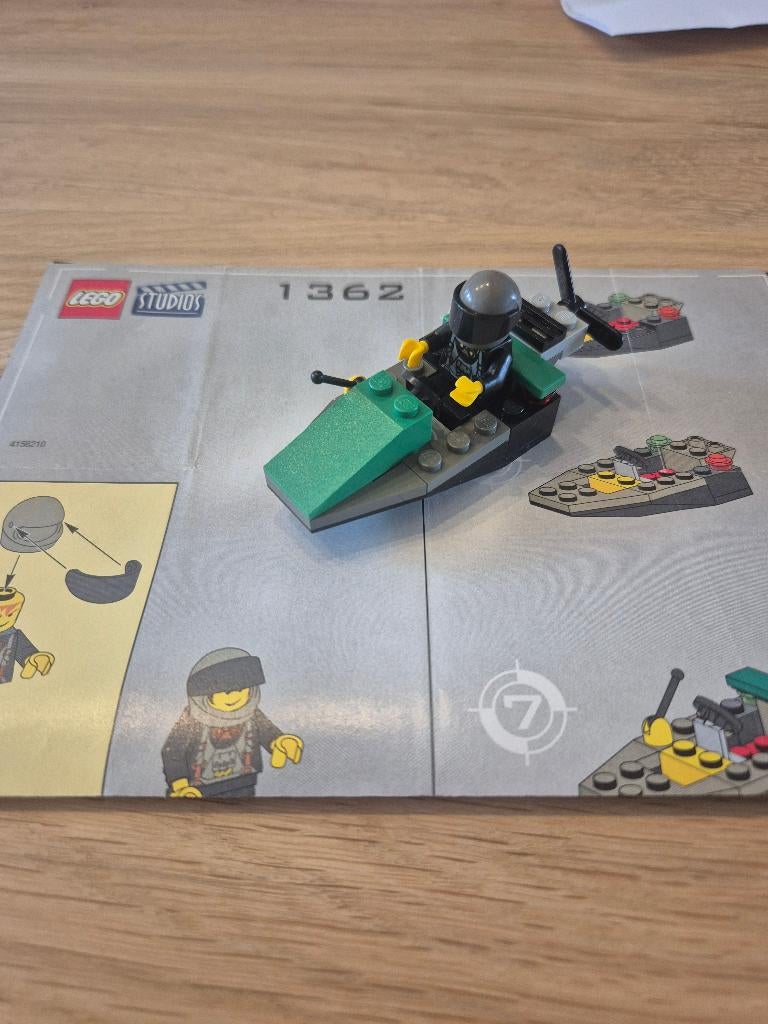 LEGO 1362 Air Boat, Ophalen of Verzenden, Gebruikt