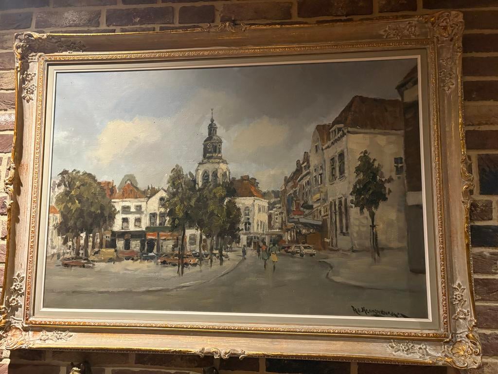 Hendrik Cornelis Kranenburgh Bergen op Zoom Grote Markt, Ophalen