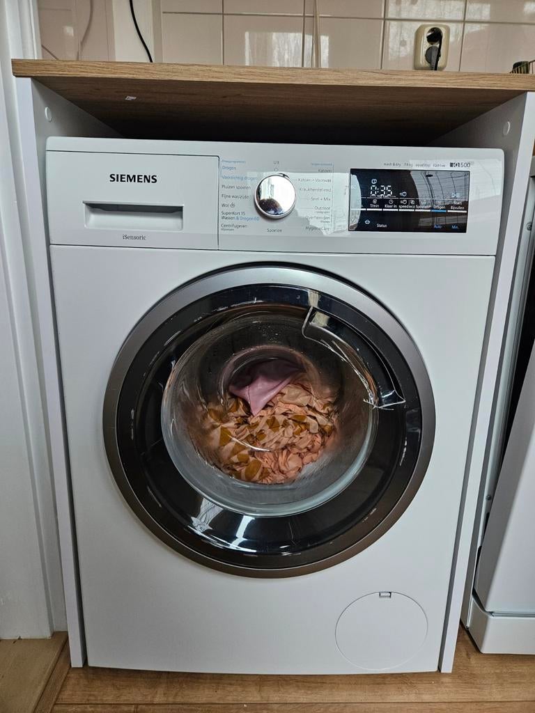 Wasmachine Ombouw - Nieuw in Verpakking, Ophalen, Nieuw, 1200 tot 1600 toeren, Minder dan 85 cm