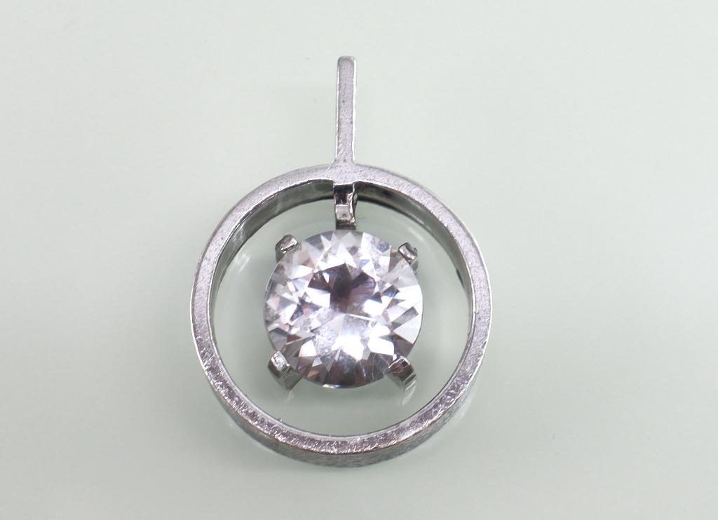 Vintage Scandinavische zilveren hanger bergkristal, Ophalen of Verzenden, Zilver, Hanger, Met edelsteen