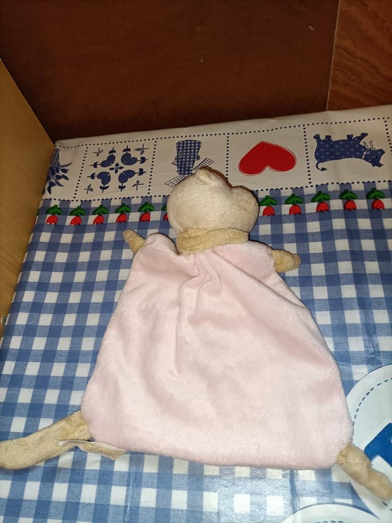 Nijlpaard knuffeldoekje Eddy Toys, Kinderen en Baby's, Ophalen of Verzenden, Zo goed als nieuw