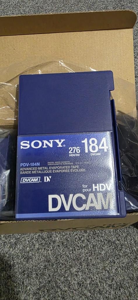Sony dvcam cassettes. Nieuw in doosje, 2 t/m 25 bandjes, Overige genres, Ophalen of Verzenden, Nieuw in verpakking