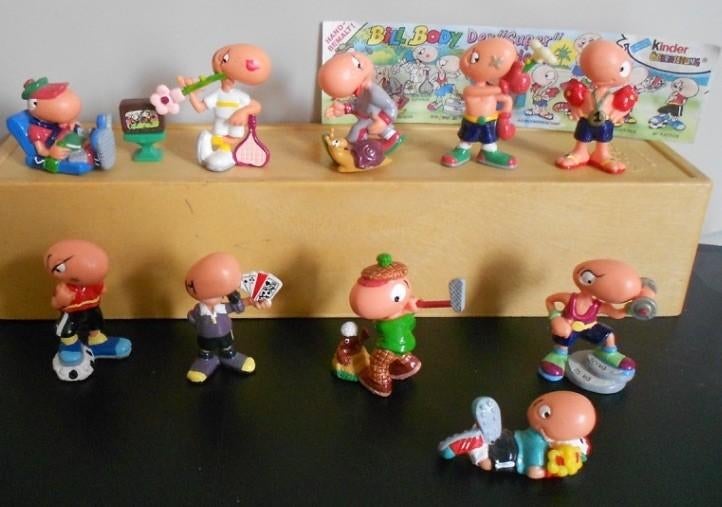 Kindersurprise Ferrero : Bill Body der Super Sportler + BPZ, Ophalen of Verzenden, Zo goed als nieuw, Overige typen