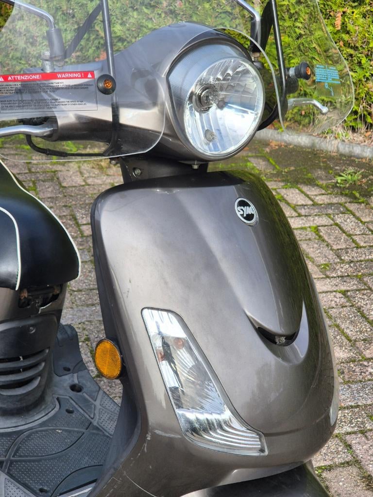 SYM Fiddle II 2018 – Betrouwbare scooter met geel kenteken, Ophalen, Gebruikt, Maximaal 45 km/u, Benzine