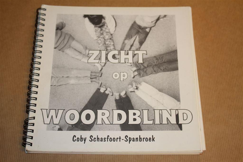 Zicht op Woordblind - Coby Schasfoort-Spanbroek, Ophalen of Verzenden, Zo goed als nieuw, Overige onderwerpen, Achtergrond en Informatie