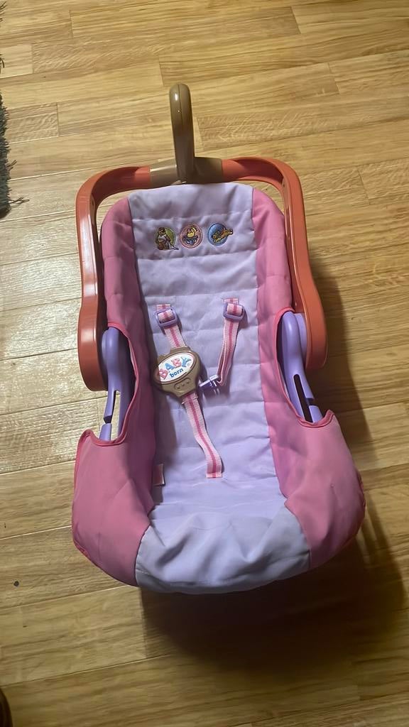 Poppen maxi cosi, Ophalen of Verzenden, Zo goed als nieuw, Babypop