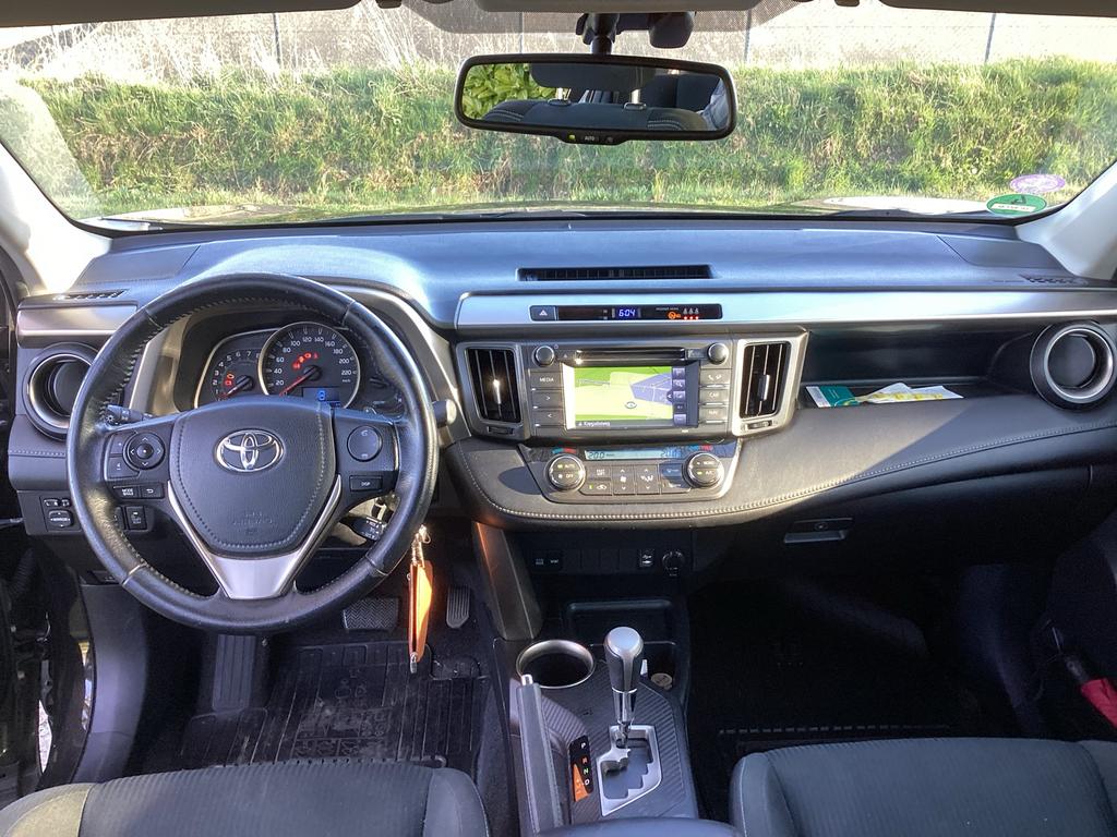 Toyota Rav4 2.0 Vvt-i 4WD CVT 2014 Zwart, Automaat, Stof, Zwart, 4 cilinders