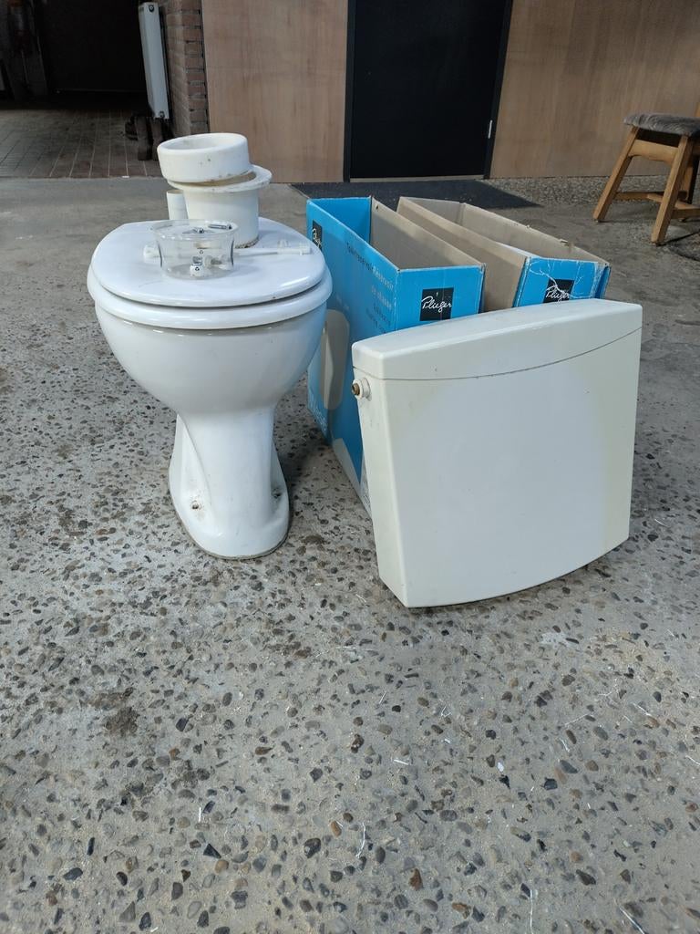 Gratis af te halen wc pot, Ophalen