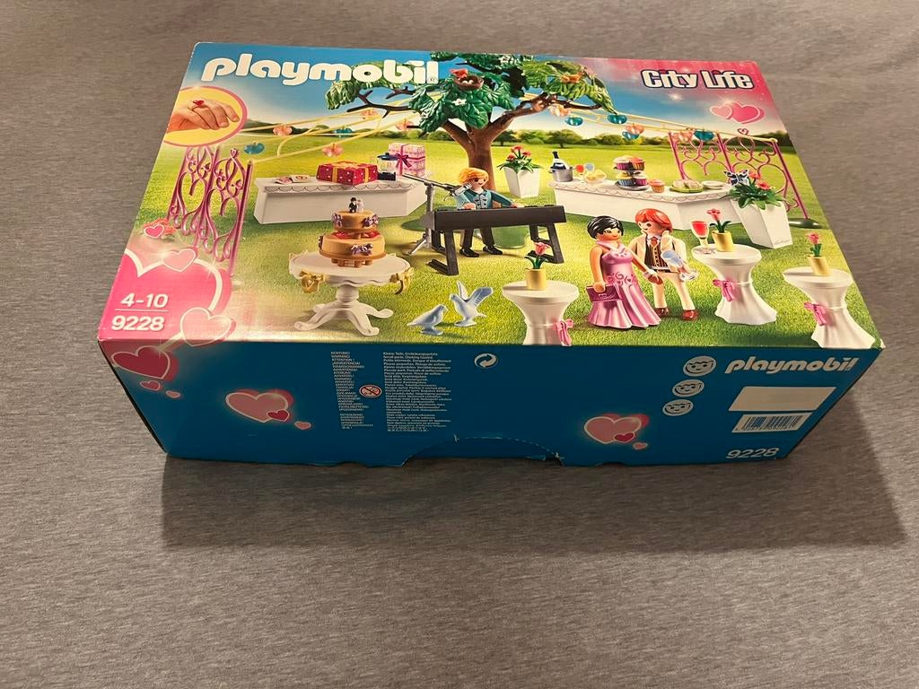 Bruiloft wedding feest Playmobil 9228, Ophalen of Verzenden, Zo goed als nieuw