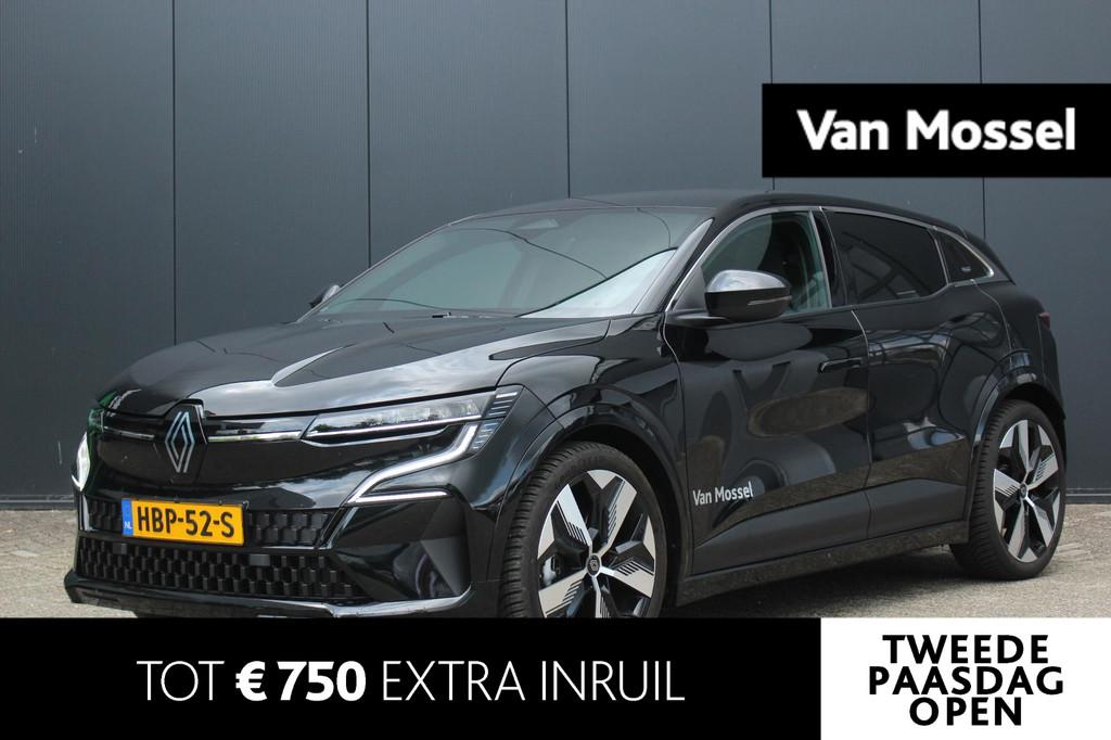 Renault Megane E-Tech Comfort Range Techno 60 kWh 220Pk | Go, Auto's, Renault, Stof, Gebruikt, 33 min, Zwart