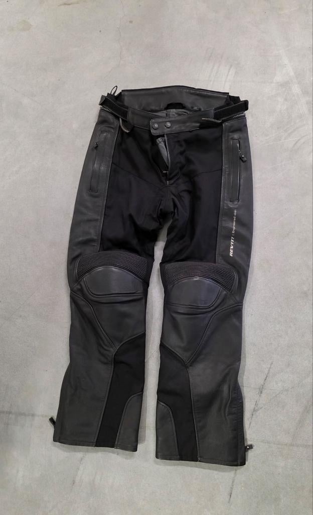 REV’IT Ignition motorbroek textiel/leer (52-short), REV'IT!, Broek | leer, Heren, Ophalen of Verzenden