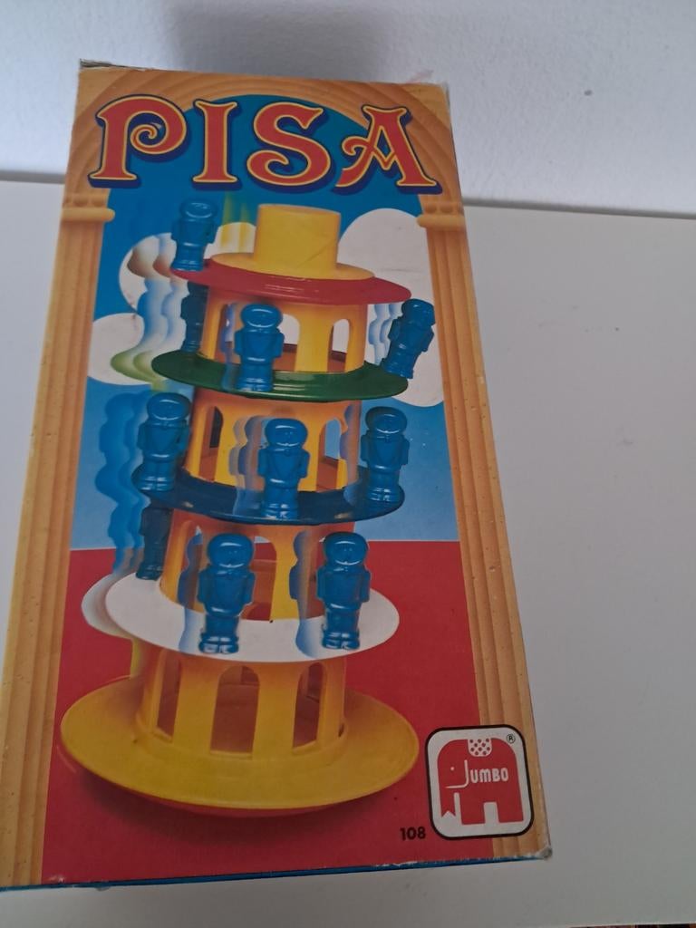Pisa actiespel van Jumbo, Hobby en Vrije tijd, Gezelschapsspellen | Bordspellen, Ophalen of Verzenden