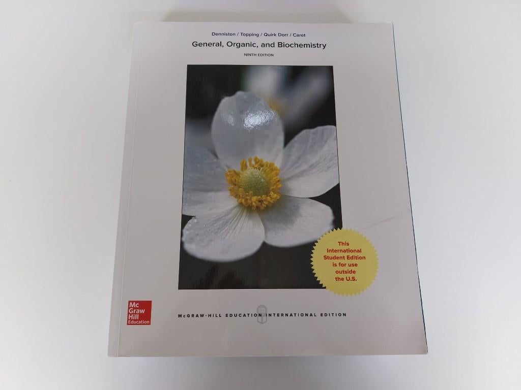 General, Organic and Biochemistry studieboek, Diverse auteurs, Zo goed als nieuw, Beta, HBO