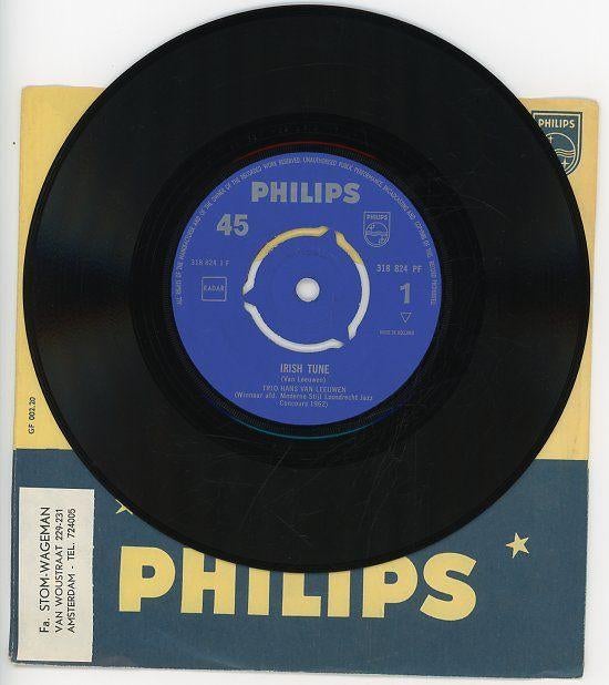 Single van Trio Hans van Leeuwen uit 1962, Ophalen of Verzenden, Gebruikt, Nederlandstalig