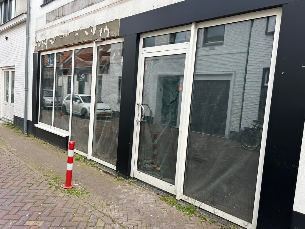 Kunststof kozijnen met raam, Doe-het-zelf en Verbouw, Kunststof, Gebruikt, Raamkozijn, Inclusief glas