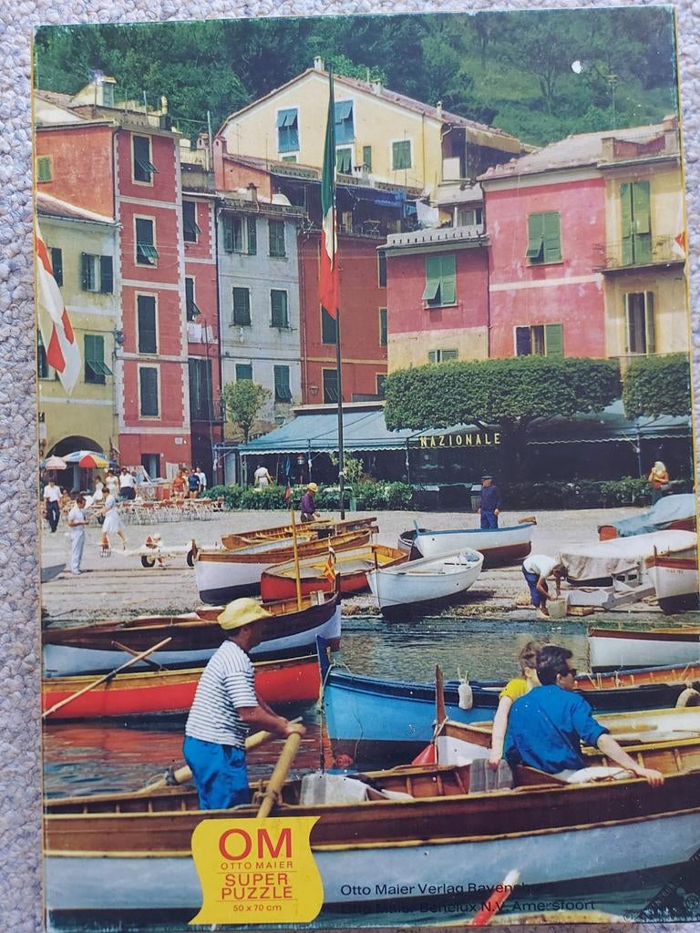 1000 puzzel Vintage Portofino Otto Maier 15.452, Ophalen of Verzenden, 500 t/m 1500 stukjes, Legpuzzel