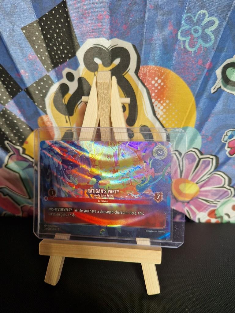 Ratigan's party #216 5SSK Enchanted lorcana disney, Ophalen of Verzenden, Nieuw, Losse kaart