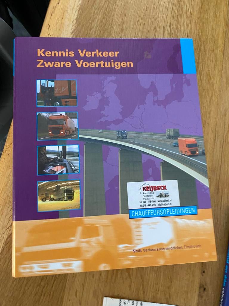 Vrachtwagen theorie examen boeken en examentraining, Ophalen of Verzenden, Zo goed als nieuw, Overige onderwerpen