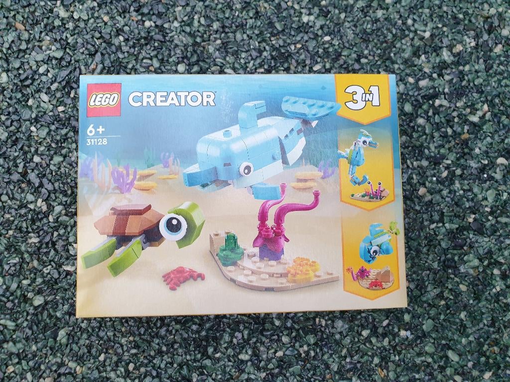 Lego Creator 3-1 31128 dolfijn en schildpad nieuw, Kinderen en Baby's, Speelgoed | Duplo en Lego, Nieuw, Lego, Complete set, Ophalen of Verzenden