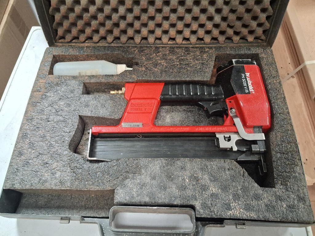Haubold PN 5035V/B pneumatische tacker, Ophalen of Verzenden, Gebruikt