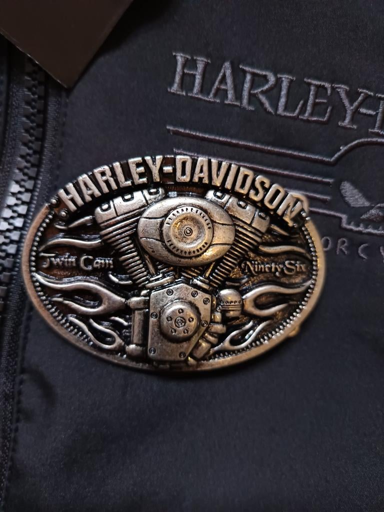 Harley Davidson Riemgesp Belt Buckle, Kleding | Heren, Riemen en Ceinturen, Losse buckle of gesp, Overige kleuren, Harley, Nieuw