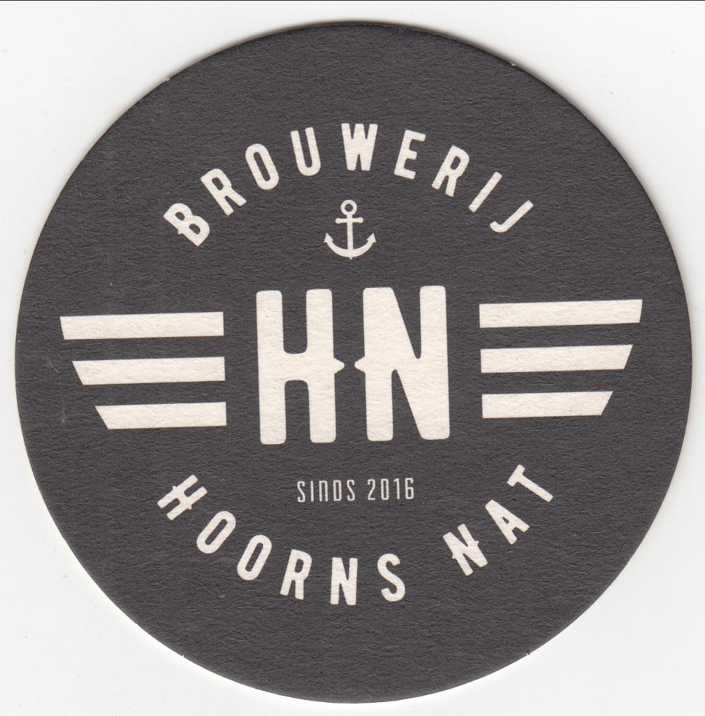 1 BROUWERIJ HOORNS NAT BIERVILTJE, Verzamelen, Ophalen of Verzenden, Gebruikt, Viltje(s), Overige merken