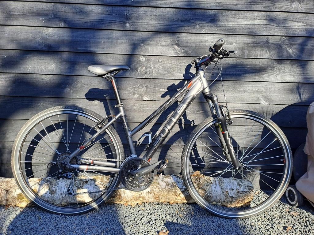 Bulls Crossbike 2 - Maat 44 - Comfortabele Crosshybride, Fietsen en Brommers, 24 inch of meer, Bulls, V-brakes, Aluminium