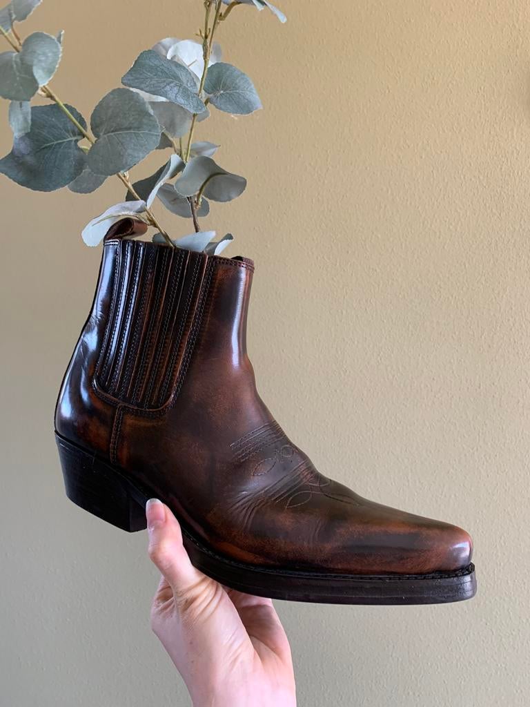 Kentucky’s Western enkellaarsjes 43 western boots laarzen, -, Boots, Ophalen of Verzenden, Zo goed als nieuw