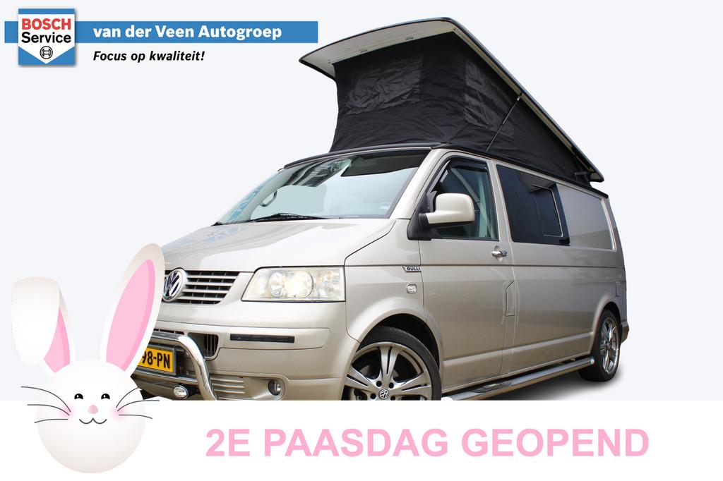 Volkswagen TRANSPORTER TDI 2.5 | 5 Cilinder | Zeer nette Cam, Buscamper of Camperbus, Volkswagen, Tot en met 2, Bedrijf