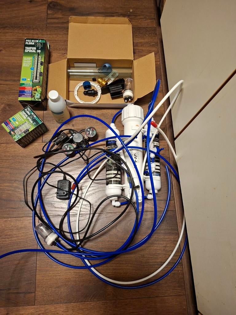 Compleet co2 systeem, Ophalen of Verzenden, Zo goed als nieuw, Filter of Co2