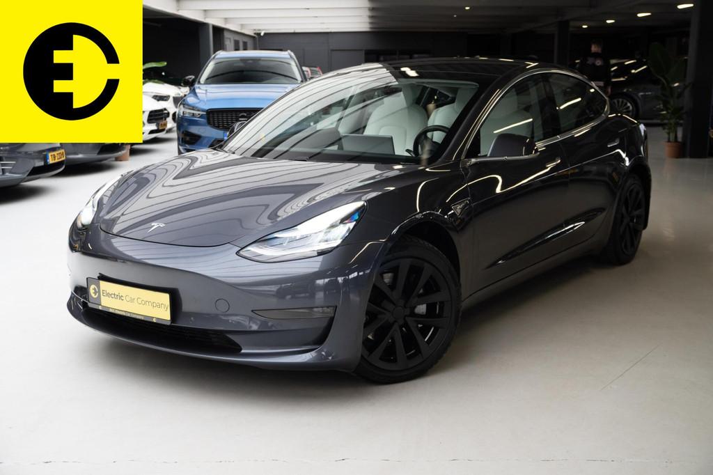 Tesla Model 3 Long Range AWD 75 kWh |96,7% SOH | Wit leer |, Automaat, 238 pk, Achterwielaandrijving, Gebruikt