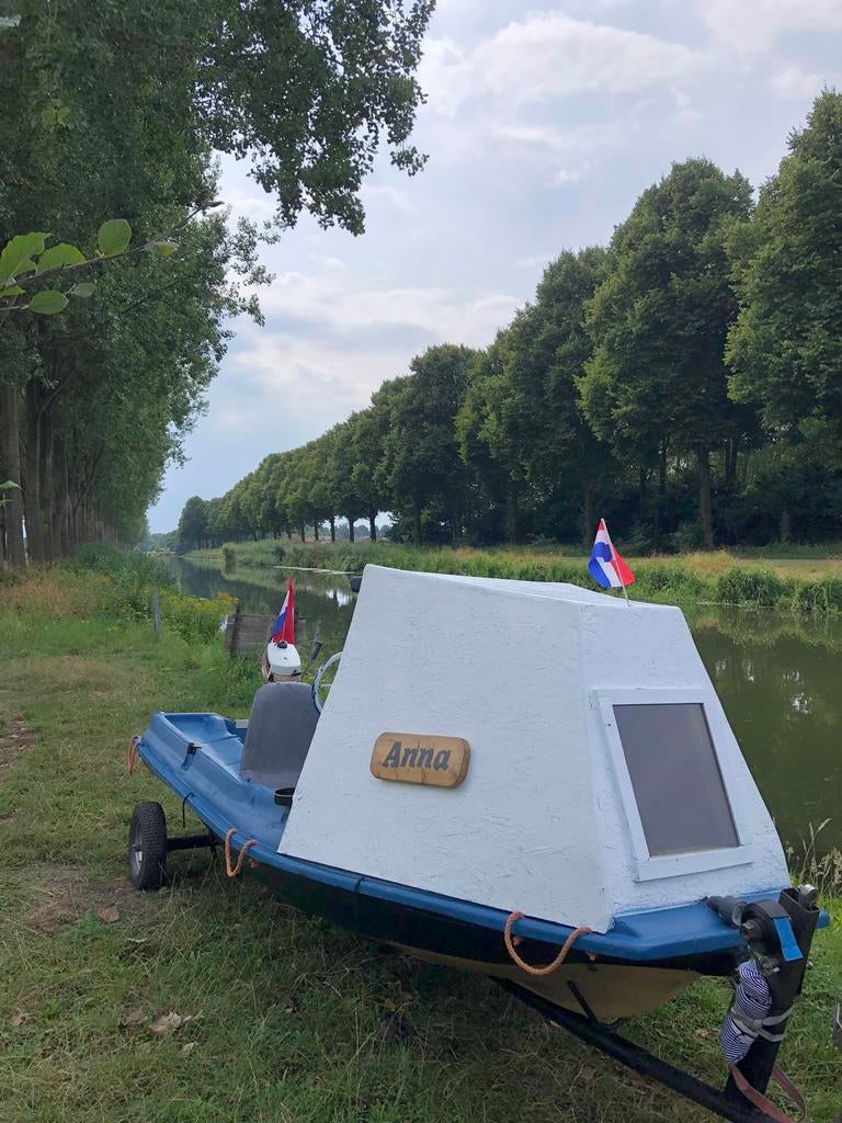 Hobby bootje., Watersport en Boten, Ophalen, Zo goed als nieuw, Motor en Techniek, Motorboot