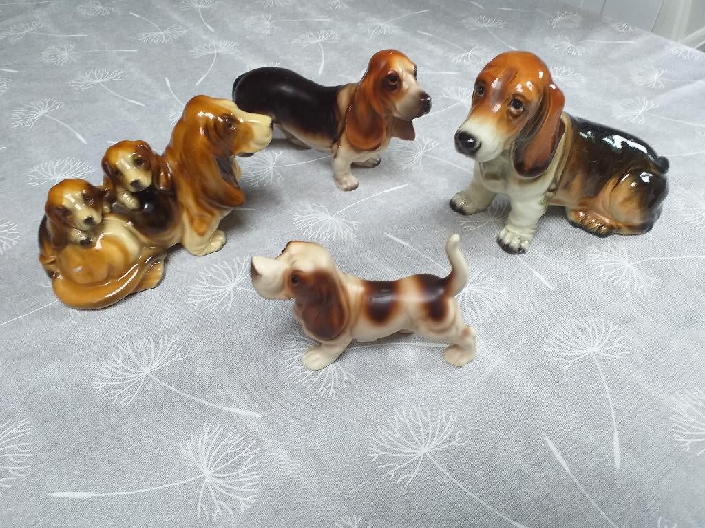 Basset honden., Ophalen of Verzenden, Zo goed als nieuw, Dier