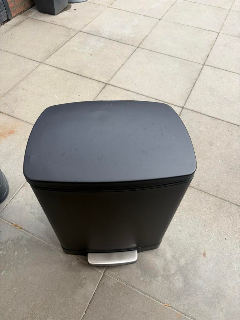 Prullenbak van kwantum, Ophalen, Zo goed als nieuw, Minder dan 50 cm