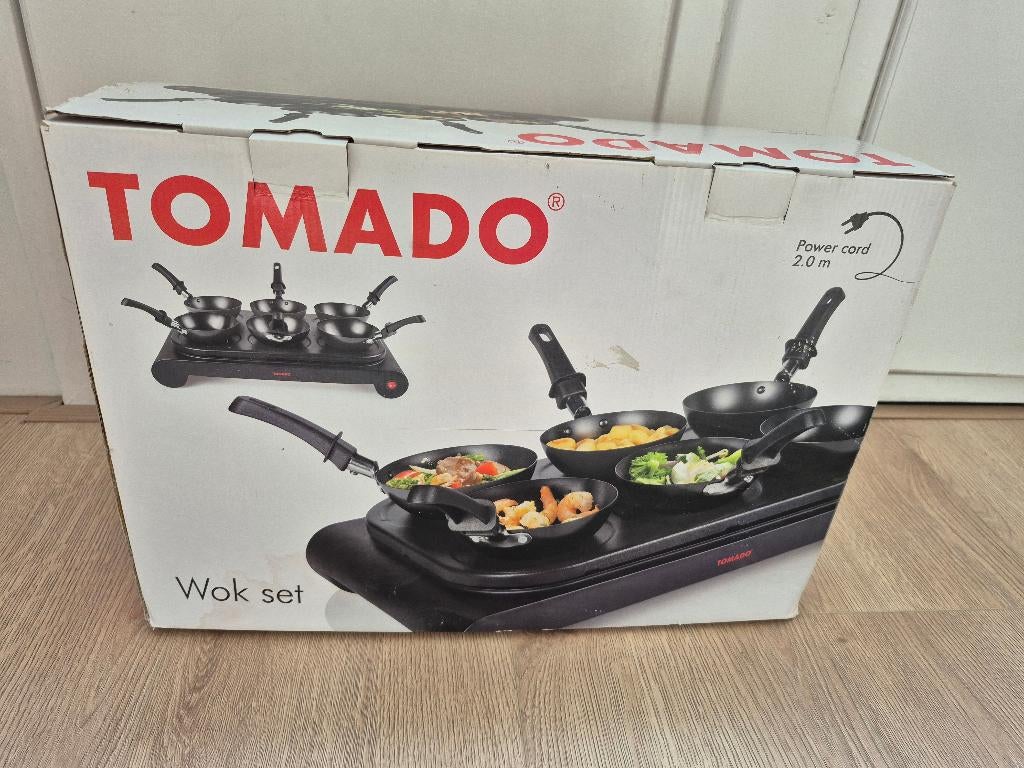 Wokset met 6 pannetjes, Ophalen, Nieuw, Overige materialen, Overige typen