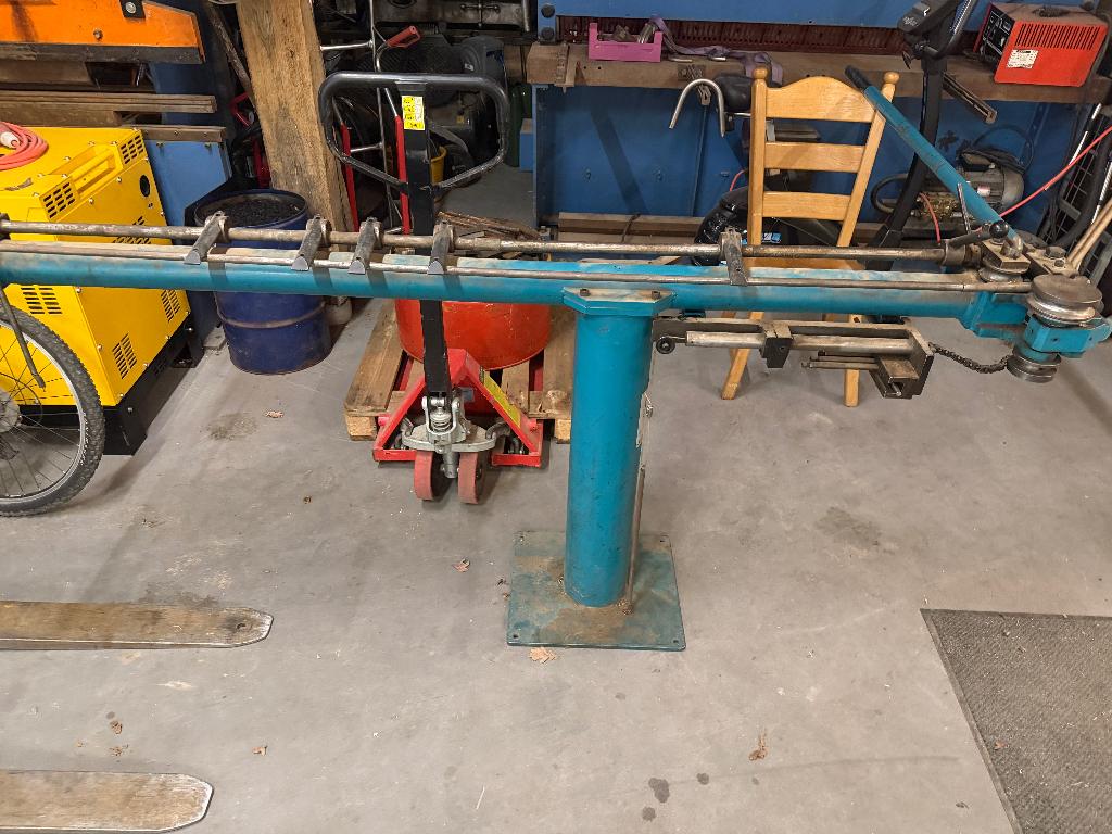 Buigmachine, Ophalen, Gebruikt