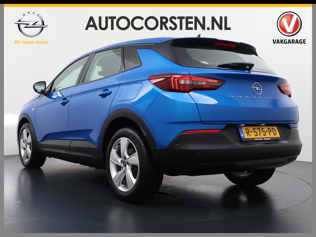 Opel Grandland 1.6T 225PK PHEV AUT-8 Nieuwe-Model Navi Ecc A, Stof, 4 cilinders, Blauw, 1601 cc