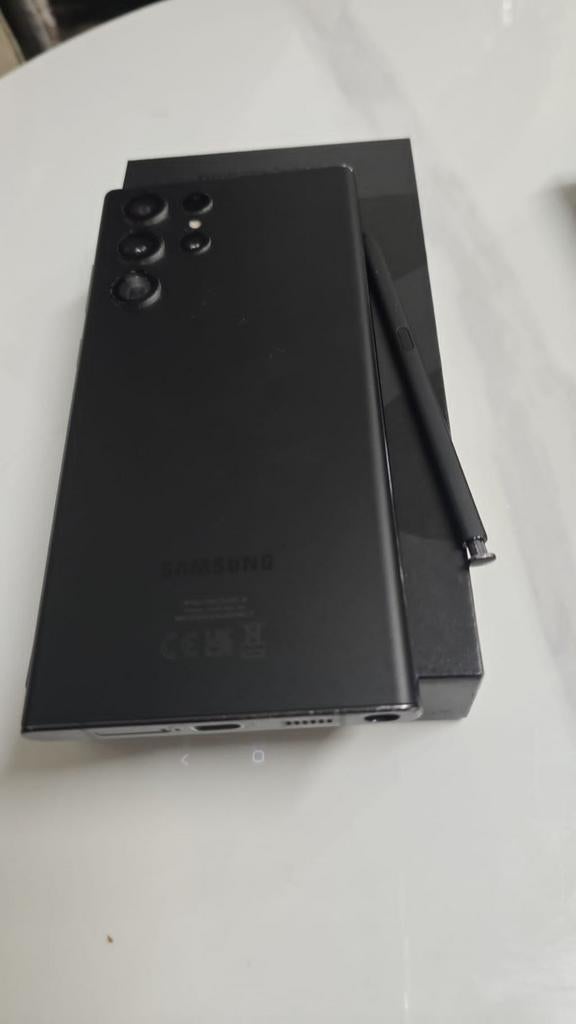 Samsung Galaxy S22 Ultra 256GB Zwart - Scherpe Prijs!, Zwart, Touchscreen, Ophalen of Verzenden, Zo goed als nieuw