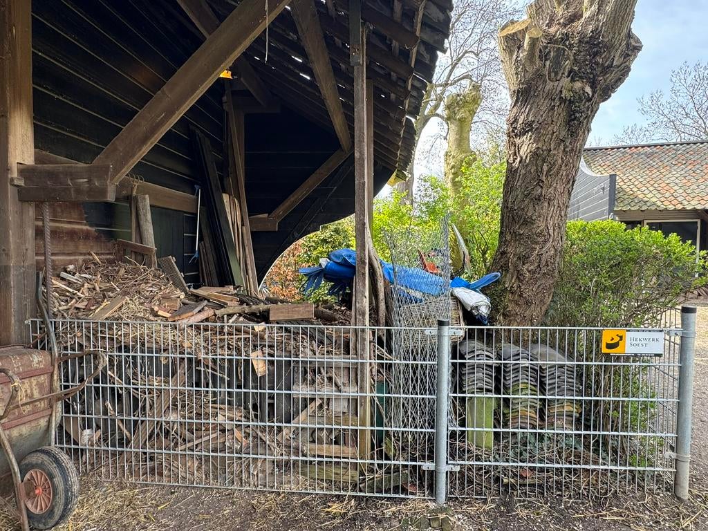 Gratis stookhout, Minder dan 3 m³, Ophalen