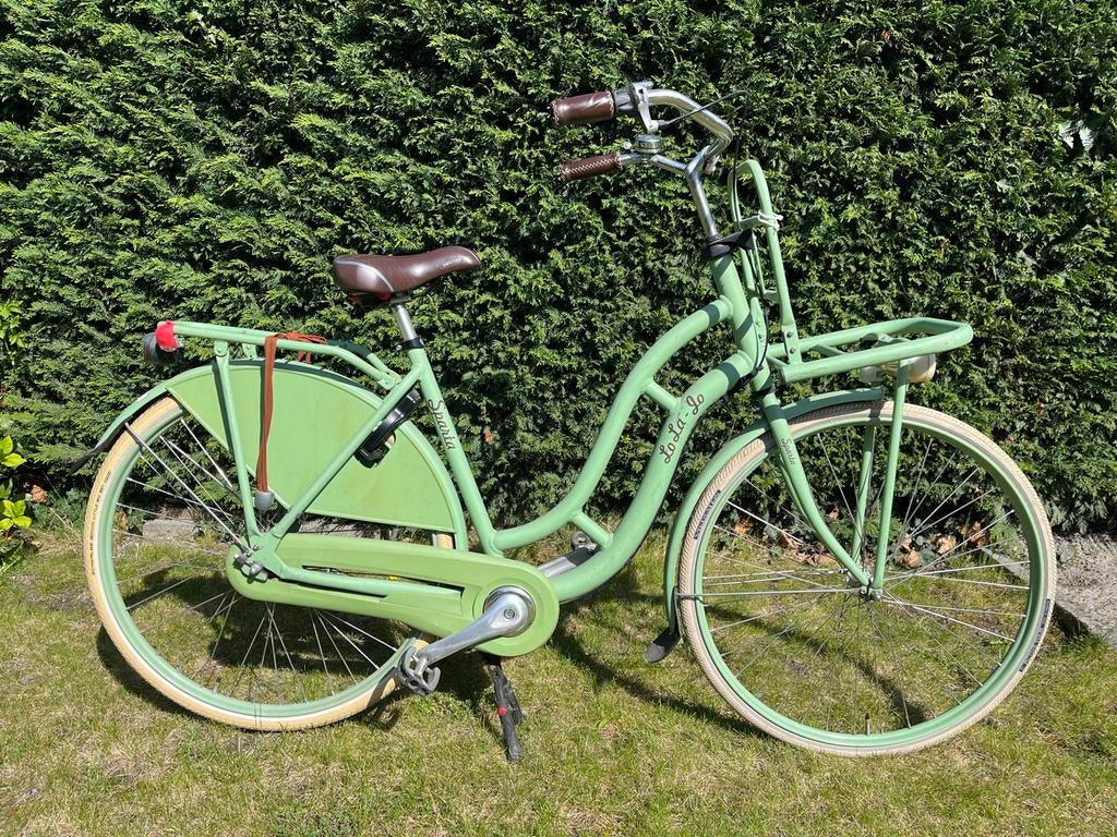 Sparta damesfiets, Sparta, Gebruikt, Velgrem, Versnellingen