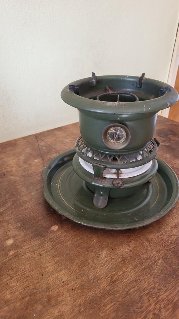 Een pits petroleumstel, Antiek en Kunst, Ophalen