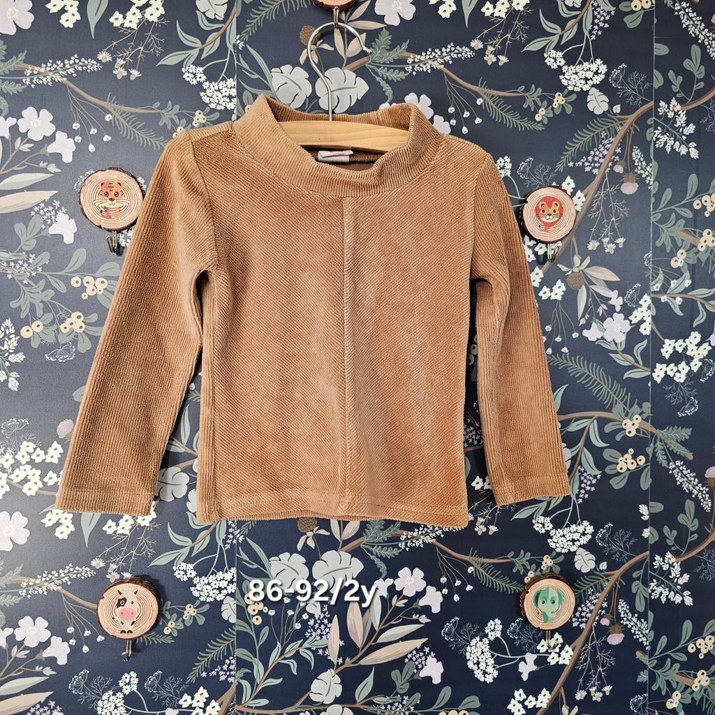 Hema Velours Trui - Maat 86/92 (2 jaar), Meisje, Trui of Vest, Ophalen of Verzenden, Zo goed als nieuw