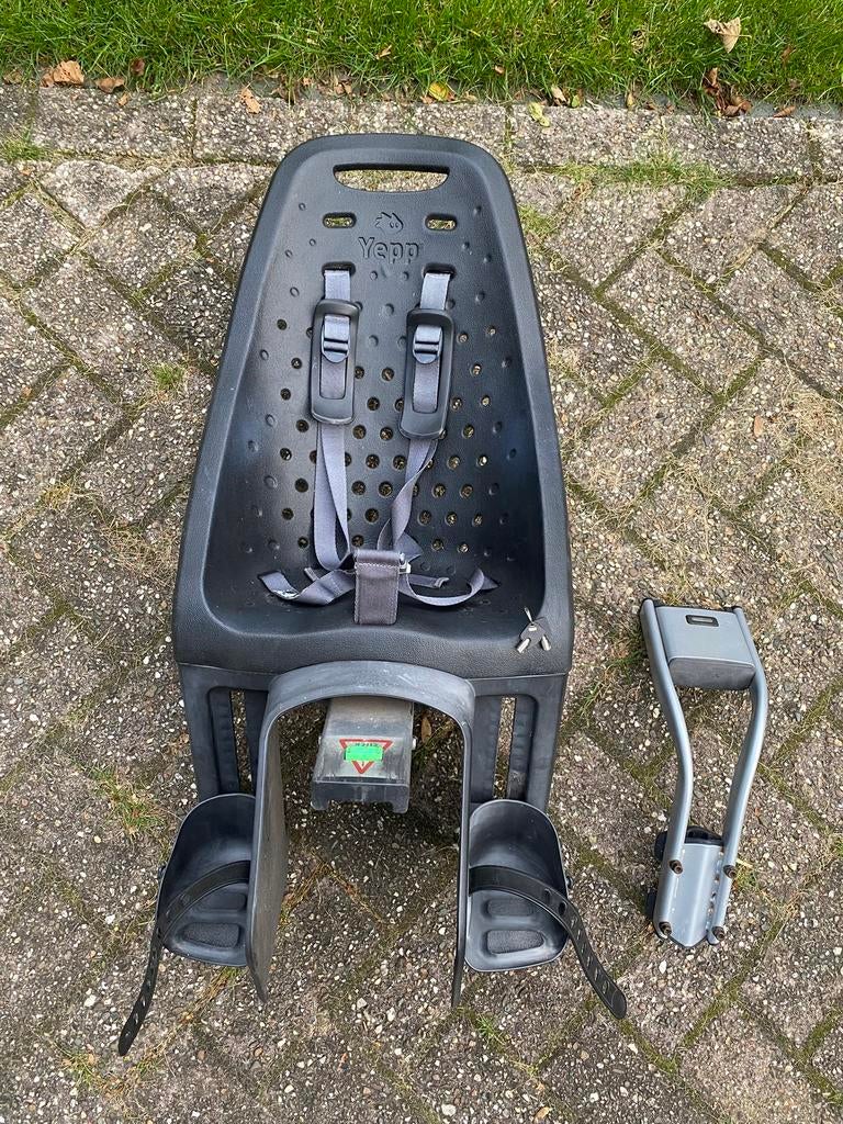 Yepp achterzitje, Ophalen, Gebruikt, Achterzitje, Voetsteuntjes