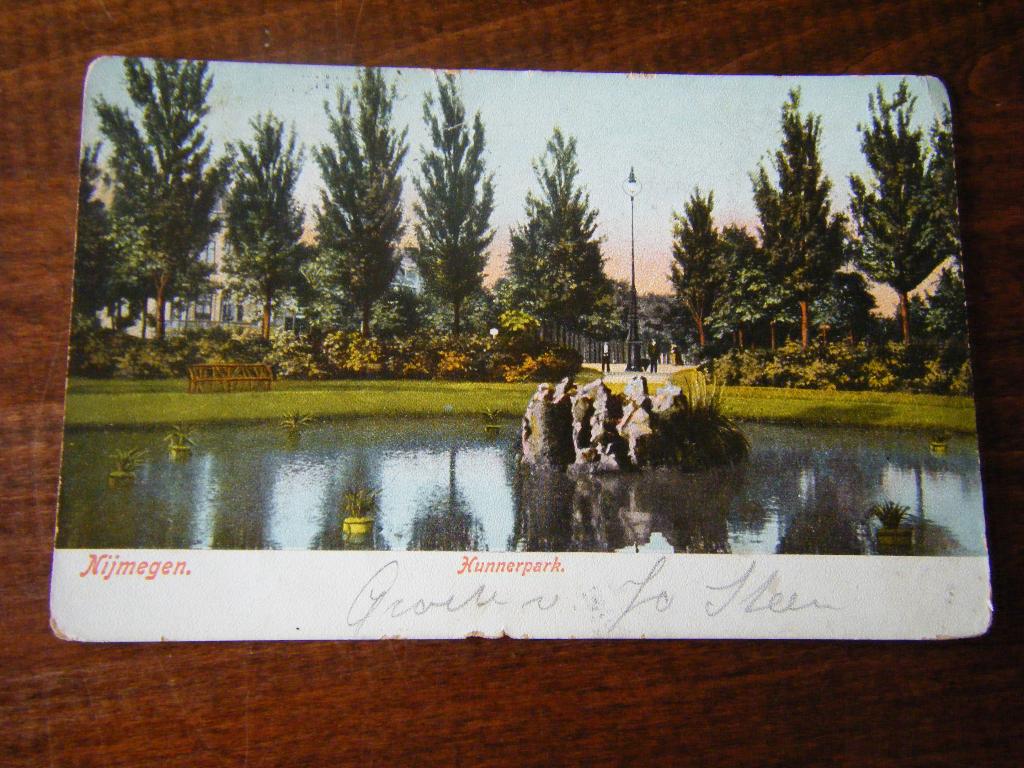 T37 - Nijmegen - Hunnerpark - 1905 - Mooi/Oud, Ophalen of Verzenden, Voor 1920, Gelderland