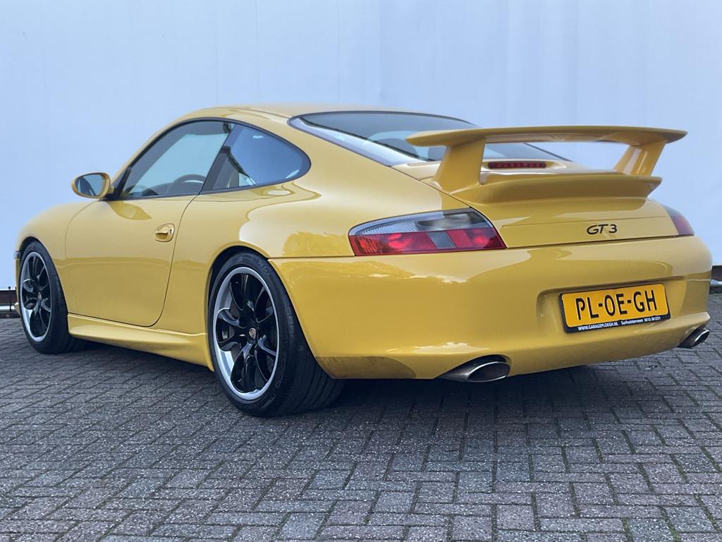 Porsche 911 3.6 Coupé 996 GT3 Collect Car Speed Yellow Carb, Auto's, Gebruikt, Overige kleuren, Bedrijf, Handgeschakeld
