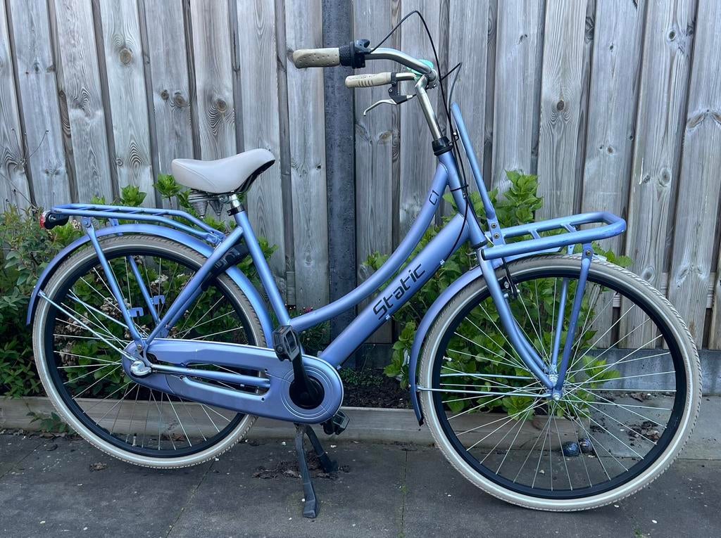 Transportfiets Static, 53 tot 56 cm, Ophalen, Zo goed als nieuw, Versnellingen