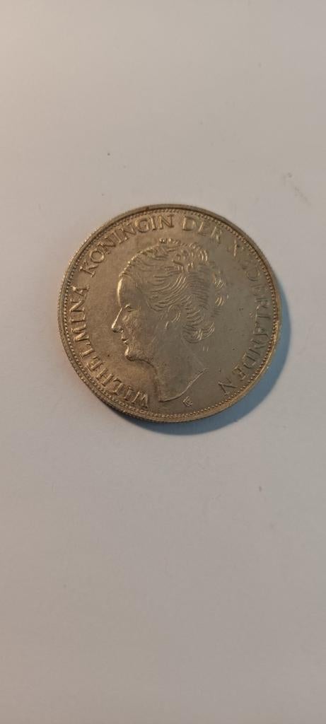 Zilveren 2½ Gulden Koningin Wilhelmina 1930, Postzegels en Munten, Munten | Nederland, Zilver, Ophalen of Verzenden, Koningin Wilhelmina