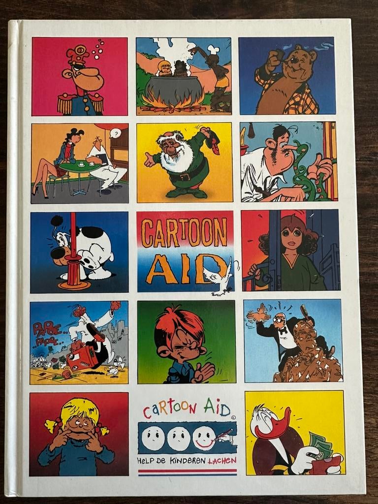 Cartoon AID 1989 Hardcover, Eén comic, Ophalen of Verzenden, Zo goed als nieuw, Amerika
